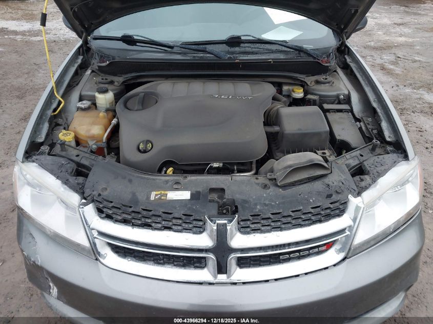 2013 Dodge Avenger Se V6 VIN: 1C3CDZAGXDN690399 Lot: 43966294