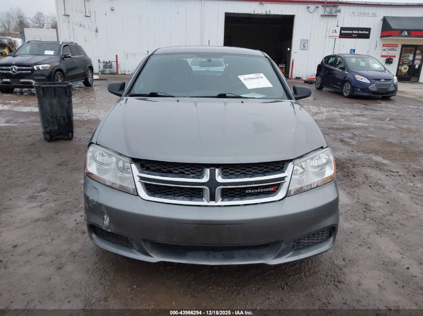 2013 Dodge Avenger Se V6 VIN: 1C3CDZAGXDN690399 Lot: 43966294