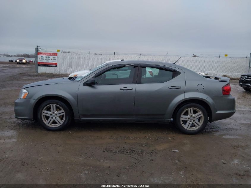 2013 Dodge Avenger Se V6 VIN: 1C3CDZAGXDN690399 Lot: 43966294
