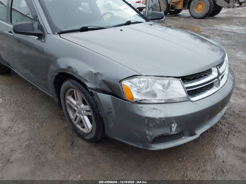 2013 Dodge Avenger Se V6 VIN: 1C3CDZAGXDN690399 Lot: 43966294