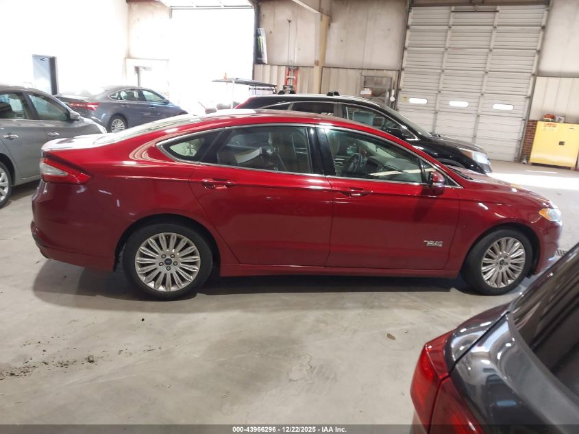2016 Ford Fusion Energi Se Luxury VIN: 3FA6P0PU4GR296476 Lot: 43966296