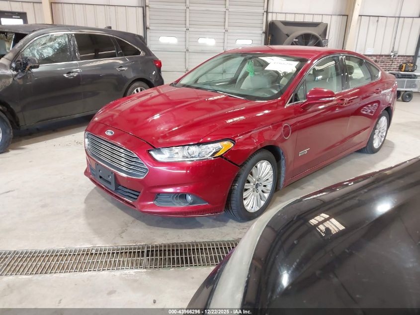 2016 Ford Fusion Energi Se Luxury VIN: 3FA6P0PU4GR296476 Lot: 43966296