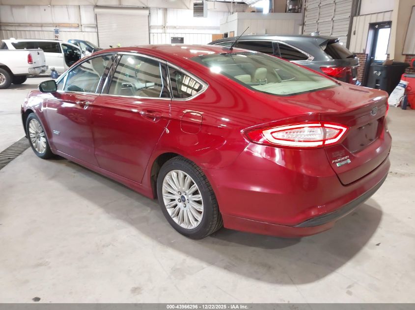 2016 Ford Fusion Energi Se Luxury VIN: 3FA6P0PU4GR296476 Lot: 43966296
