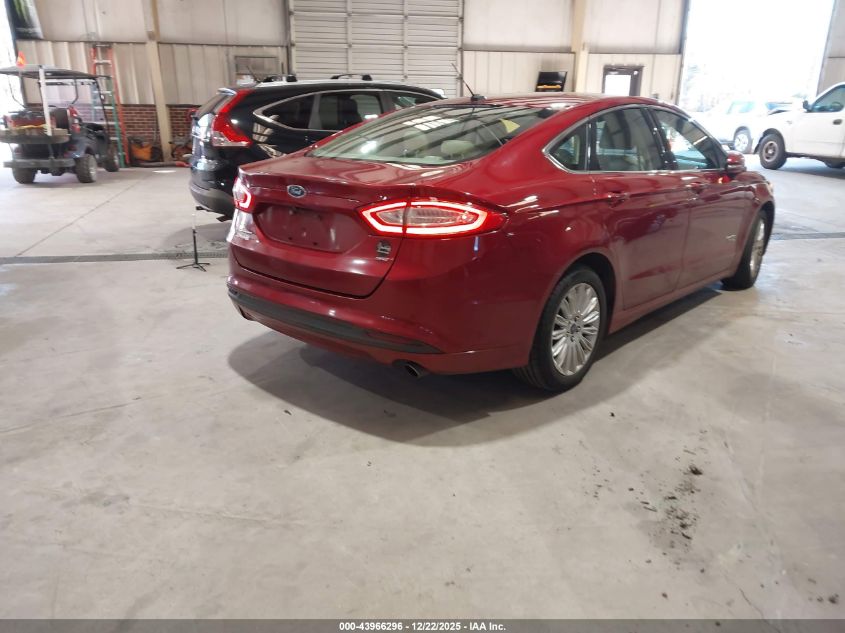 2016 Ford Fusion Energi Se Luxury VIN: 3FA6P0PU4GR296476 Lot: 43966296