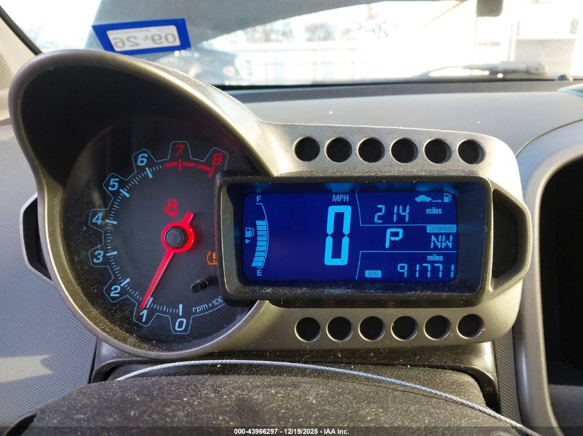 2013 Chevrolet Sonic Lt Auto VIN: 1G1JC5SH5D4227347 Lot: 43966297