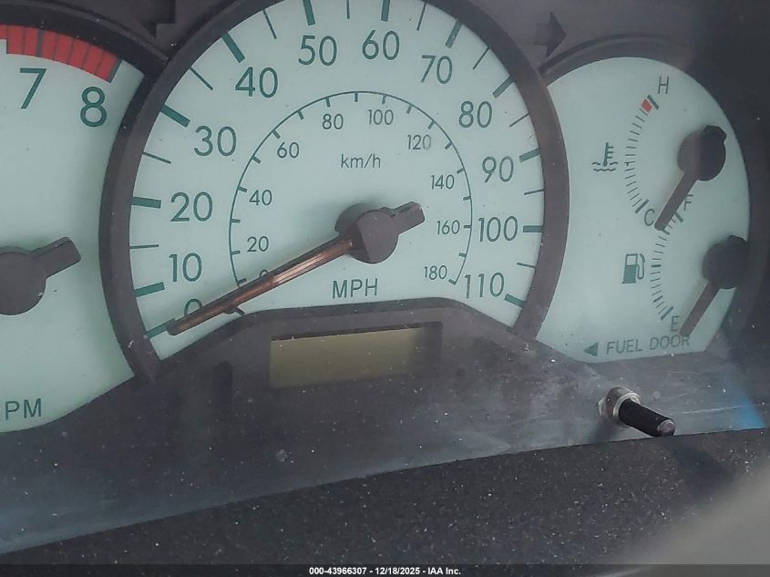 2004 Toyota Corolla Le VIN: 2T1BR32E64C278972 Lot: 43966307