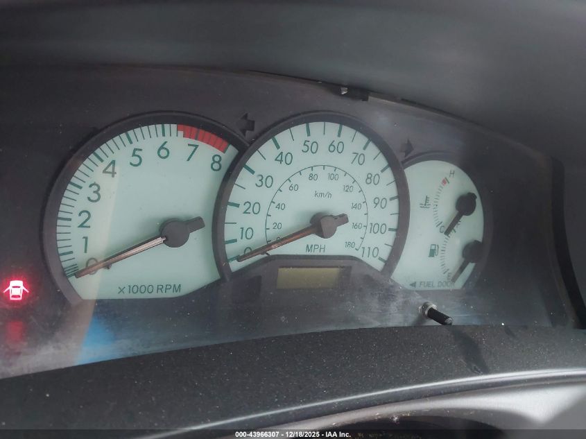 2004 Toyota Corolla Le VIN: 2T1BR32E64C278972 Lot: 43966307