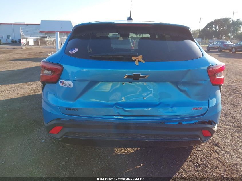 2025 Chevrolet Trax Fwd 1Rs VIN: KL77LGEPXSC124540 Lot: 43966313