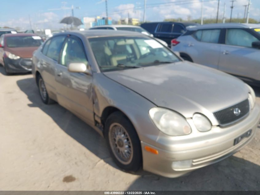 1999 Lexus Gs 300 VIN: JT8BD68S7X0074918 Lot: 43966322