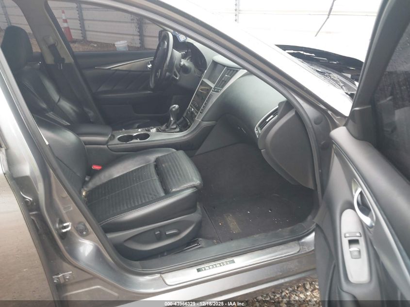 2016 Infiniti Q50 3.0T Red Sport 400 VIN: JN1FV7AP8GM420076 Lot: 43966329