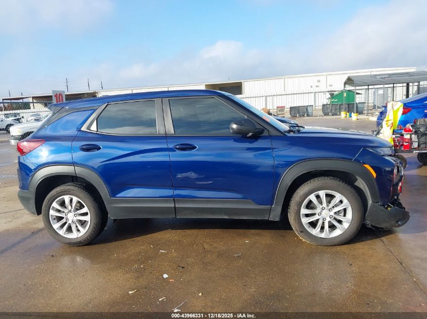 2023 Chevrolet Trailblazer Fwd Ls VIN: KL79MMS23PB125619 Lot: 43966331