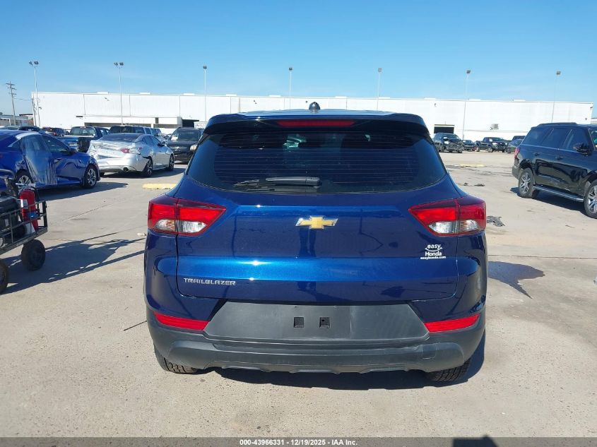 2023 Chevrolet Trailblazer Fwd Ls VIN: KL79MMS23PB125619 Lot: 43966331