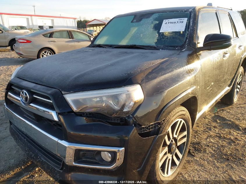 2020 Toyota 4Runner Limited VIN: JTEZU5JR2L5221141 Lot: 43966338