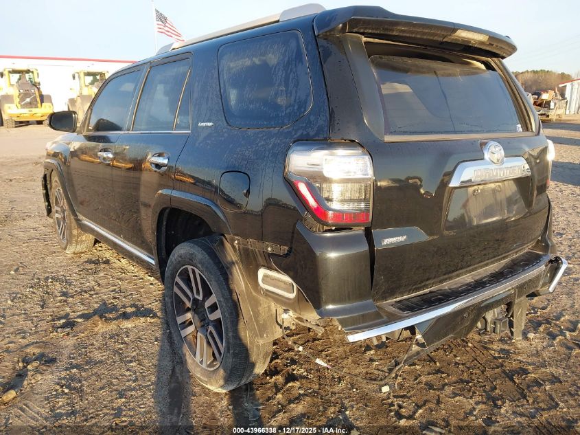 2020 Toyota 4Runner Limited VIN: JTEZU5JR2L5221141 Lot: 43966338