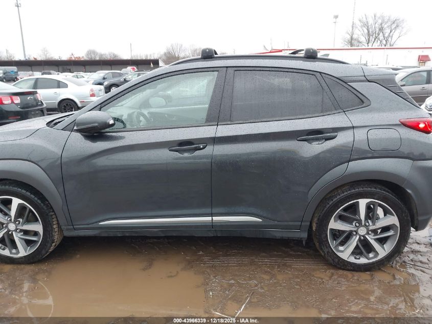 2019 Hyundai Kona Ultimate VIN: KM8K53A5XKU330905 Lot: 43966339
