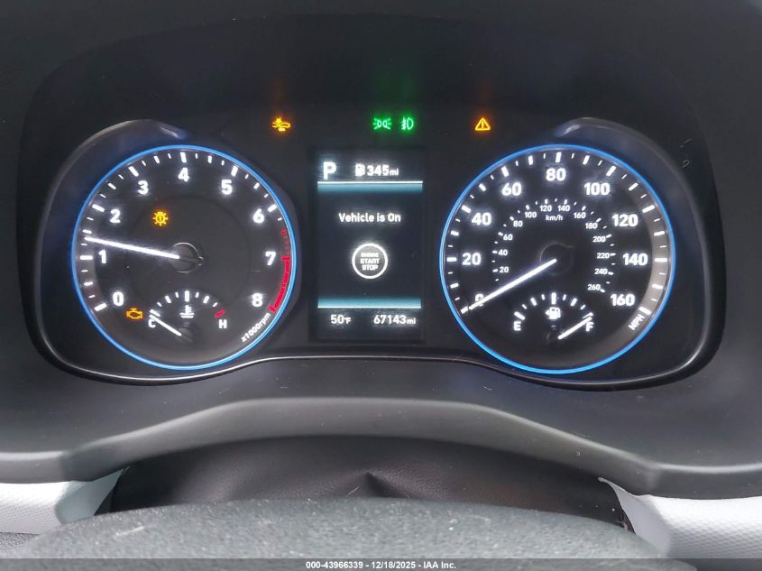 2019 Hyundai Kona Ultimate VIN: KM8K53A5XKU330905 Lot: 43966339