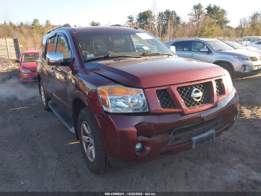 2011 Nissan Armada Sv VIN: 5N1AA0NC1BN622810 Lot: 43966341