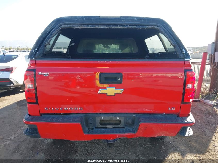 2019 Chevrolet Silverado 1500 Ld Silverado Custom VIN: 2GCVKMEC8K1198067 Lot: 43966349