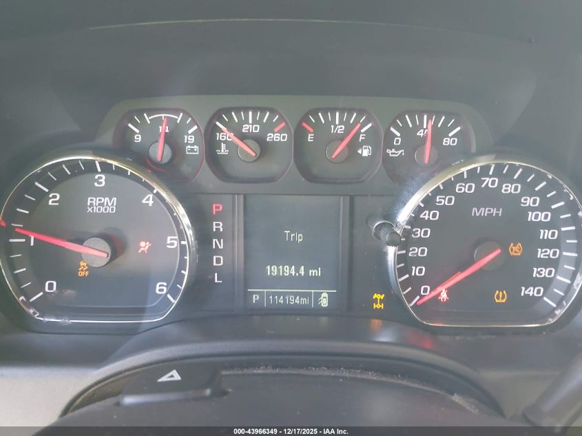 2019 Chevrolet Silverado 1500 Ld Silverado Custom VIN: 2GCVKMEC8K1198067 Lot: 43966349