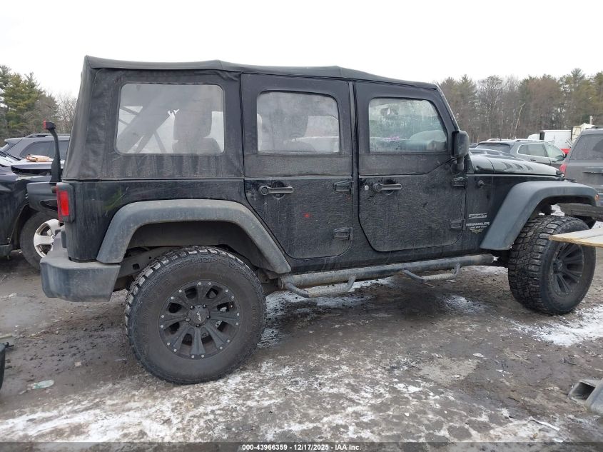 2017 Jeep Wrangler Unlimited Sport 4X4 VIN: 1C4BJWDG7HL712662 Lot: 43966359