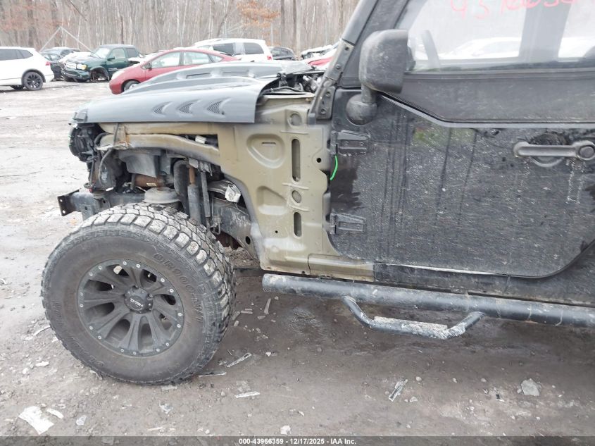 2017 Jeep Wrangler Unlimited Sport 4X4 VIN: 1C4BJWDG7HL712662 Lot: 43966359