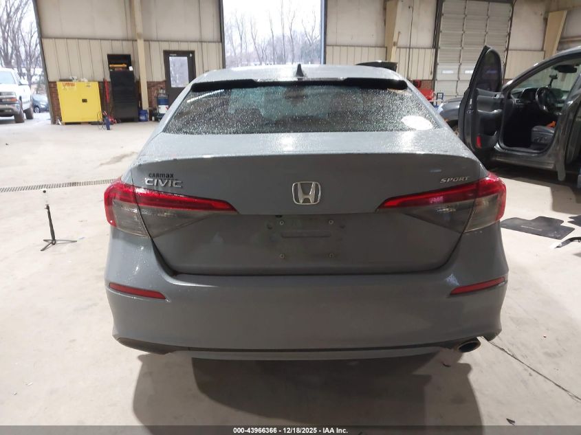 2022 Honda Civic Sport VIN: 2HGFE2F5XNH577522 Lot: 43966366