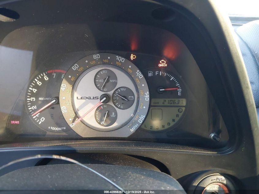 2002 Lexus Is 300 VIN: JTHBD192X20054141 Lot: 43966367