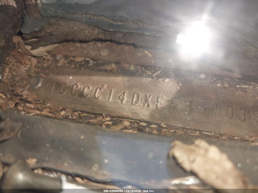 1984 Chevrolet C10 VIN: 1GCCC14DXEF351039 Lot: 43966368