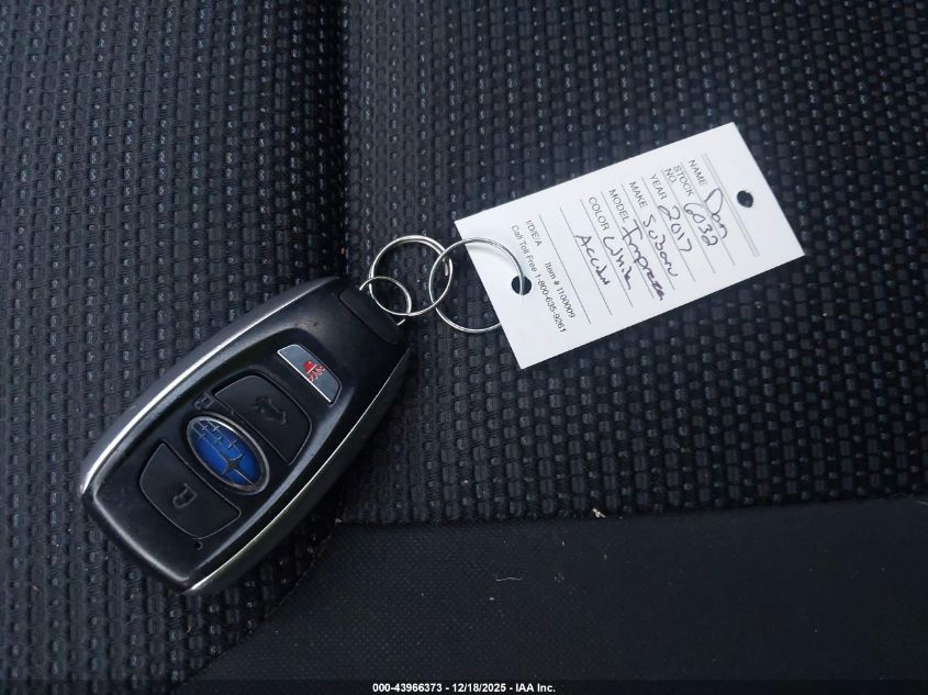 2017 Subaru Impreza 2.0I Sport VIN: 4S3GTAL67H3746032 Lot: 43966373