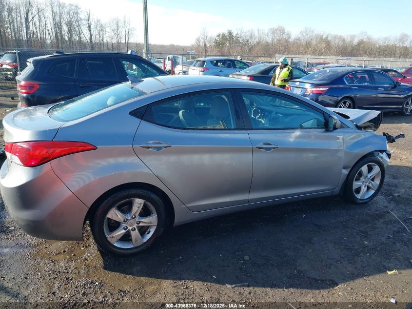 2013 Hyundai Elantra Gls VIN: KMHDH4AE7DU702760 Lot: 43966376