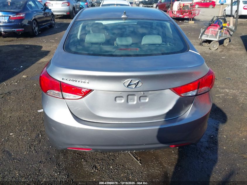 2013 Hyundai Elantra Gls VIN: KMHDH4AE7DU702760 Lot: 43966376