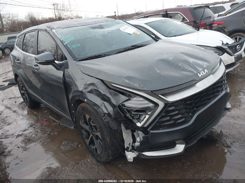 2025 Kia Sportage Ex VIN: KNDPV3DFXS7336958 Lot: 43966382