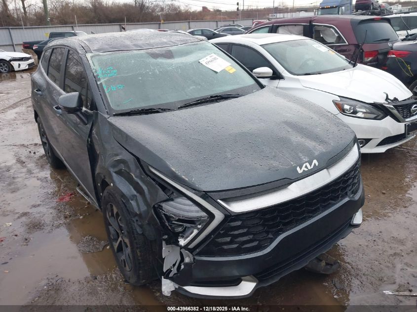 2025 Kia Sportage Ex VIN: KNDPV3DFXS7336958 Lot: 43966382