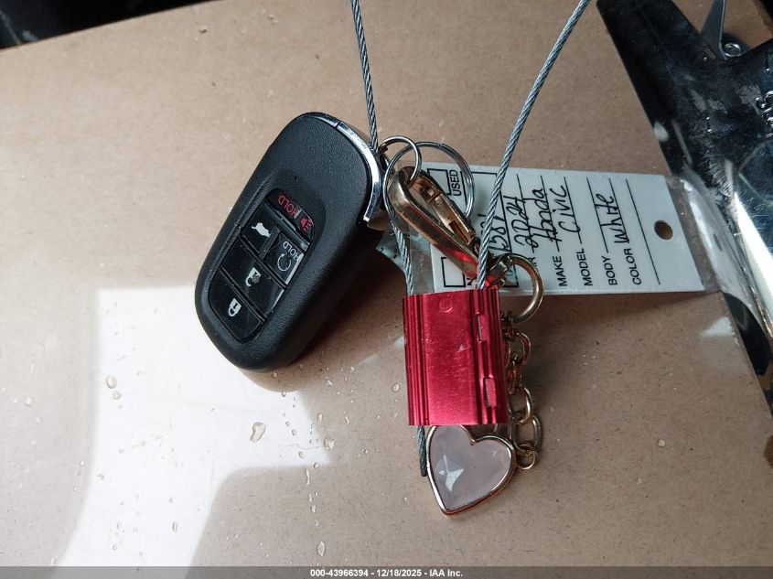 2024 Honda Civic Sport VIN: 19XFL2H87RE031581 Lot: 43966394