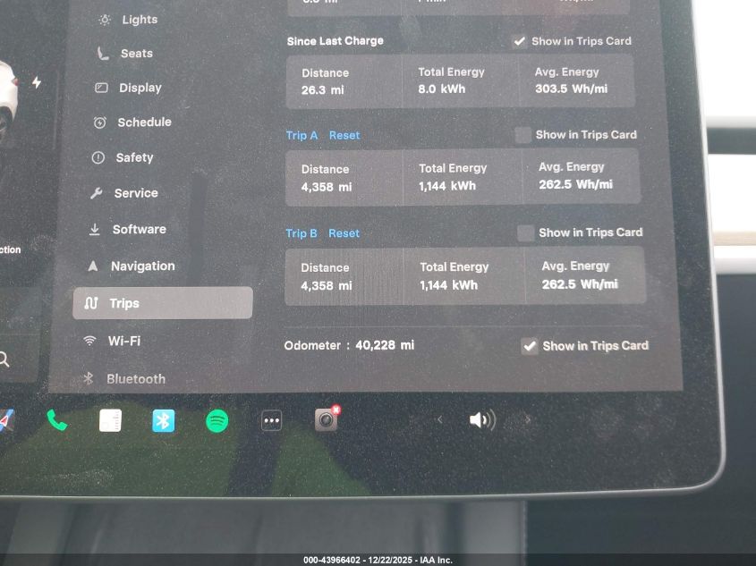 2023 Tesla Model Y Awd/Long Range Dual Motor All-Wheel Drive VIN: 7SAYGDEE8PA129657 Lot: 43966402
