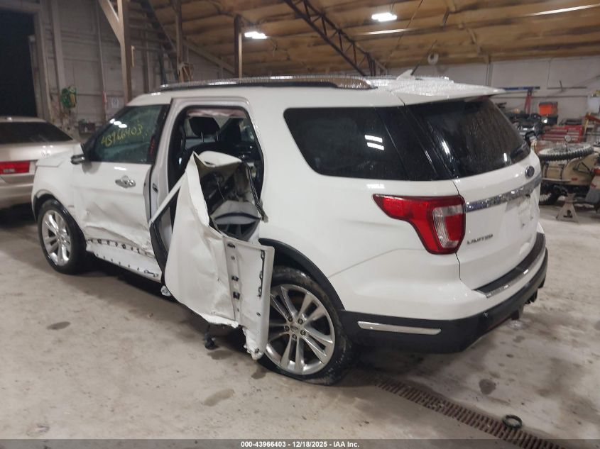 2018 Ford Explorer Limited VIN: 1FM5K8F89JGB40841 Lot: 43966403
