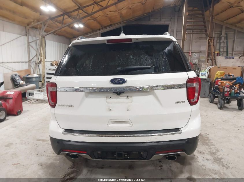 2018 Ford Explorer Limited VIN: 1FM5K8F89JGB40841 Lot: 43966403