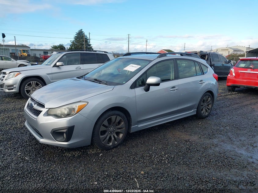 2012 Subaru Impreza 2.0I Sport Premium