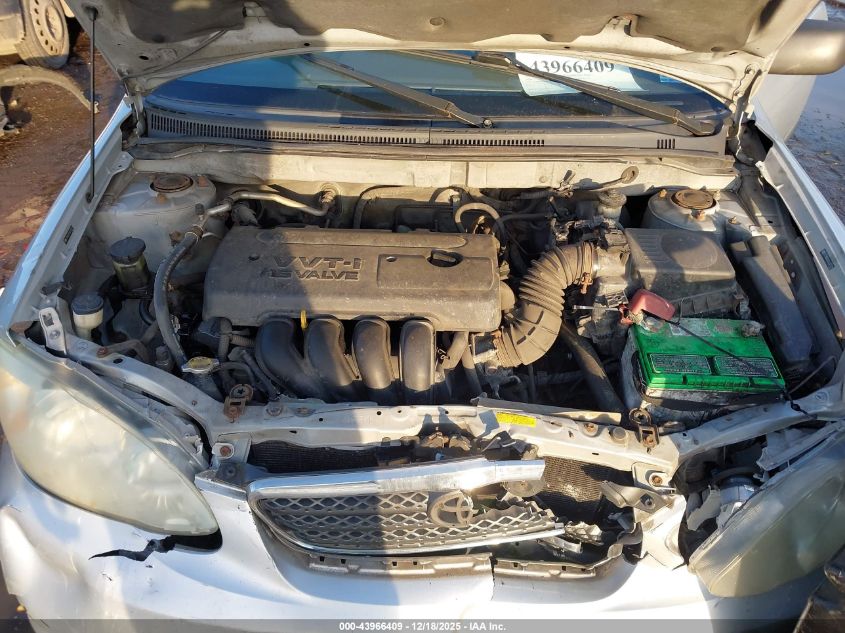 2005 Toyota Corolla Ce VIN: 2T1BR32E05C327021 Lot: 43966409