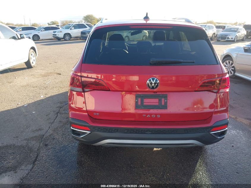 2022 Volkswagen Taos 1.5T Se VIN: 3VVRX7B28NM090238 Lot: 43966415