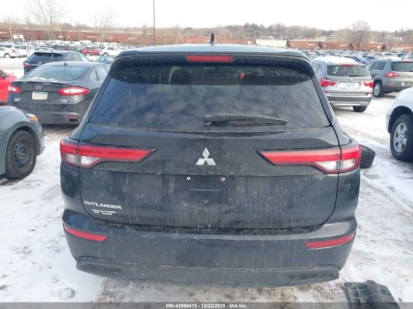 2022 Mitsubishi Outlander Es 2.5 S-Awc VIN: JA4J4TA8XNZ041473 Lot: 43966419