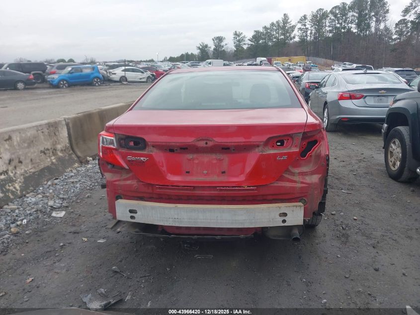 2014 Toyota Camry Le VIN: 4T1BF1FK1EU848972 Lot: 43966420