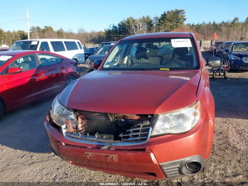 2010 Subaru Forester 2.5X VIN: JF2SH6AC3AH748002 Lot: 43966423