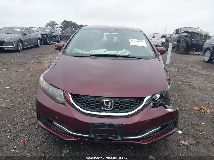 2015 Honda Civic Lx VIN: 19XFB2F54FE264535 Lot: 43966425