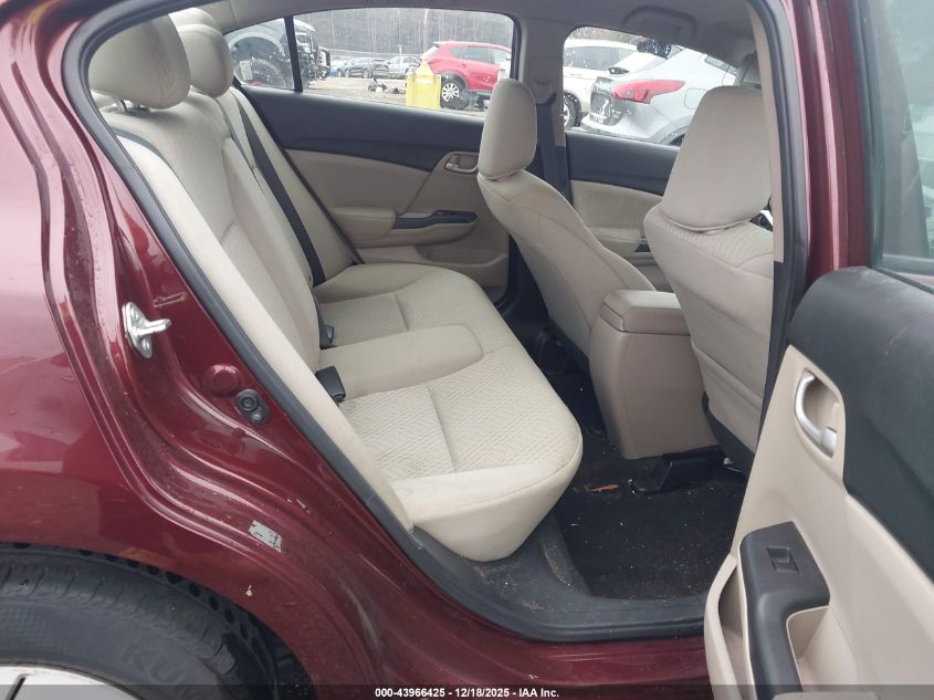 2015 Honda Civic Lx VIN: 19XFB2F54FE264535 Lot: 43966425