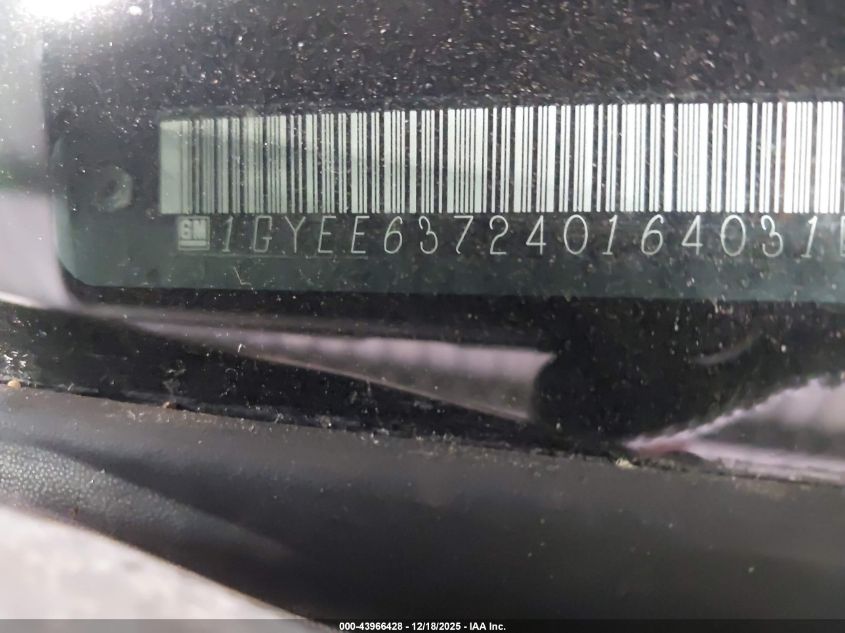 2004 Cadillac Srx Standard VIN: 1GYEE637240164031 Lot: 43966428