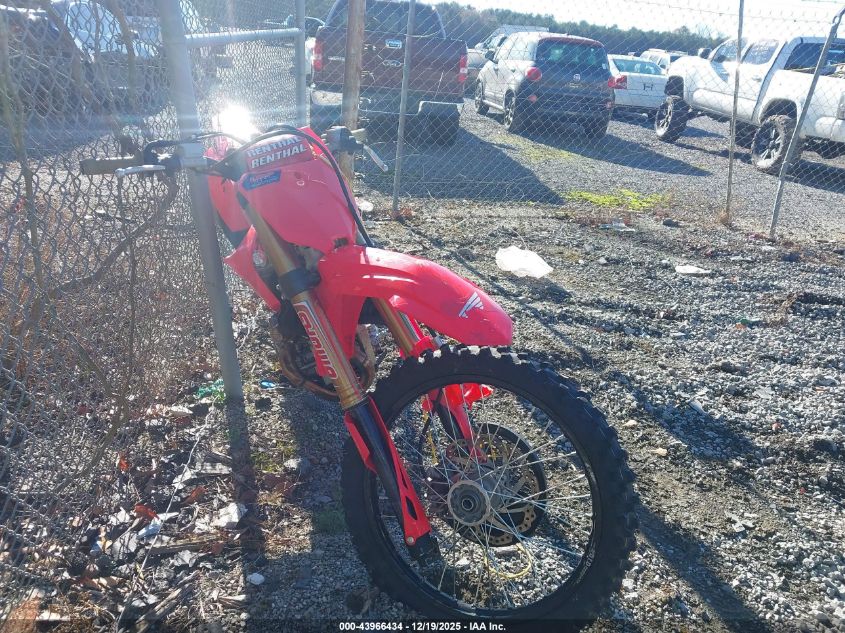 2026 Honda Crf450 Rwe VIN: JH2PE1133TK700013 Lot: 43966434