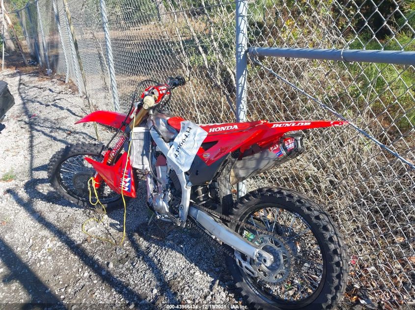 2026 Honda Crf450 Rwe VIN: JH2PE1133TK700013 Lot: 43966434