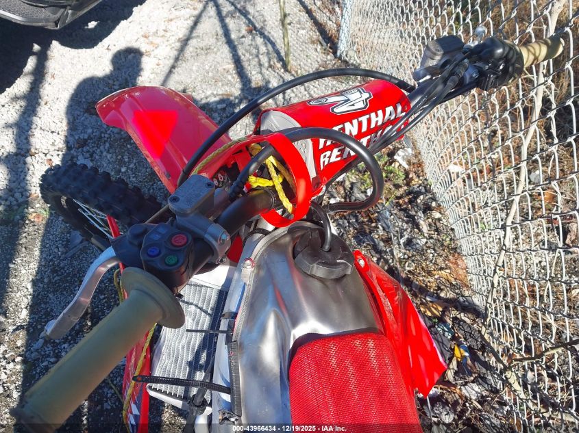 2026 Honda Crf450 Rwe VIN: JH2PE1133TK700013 Lot: 43966434