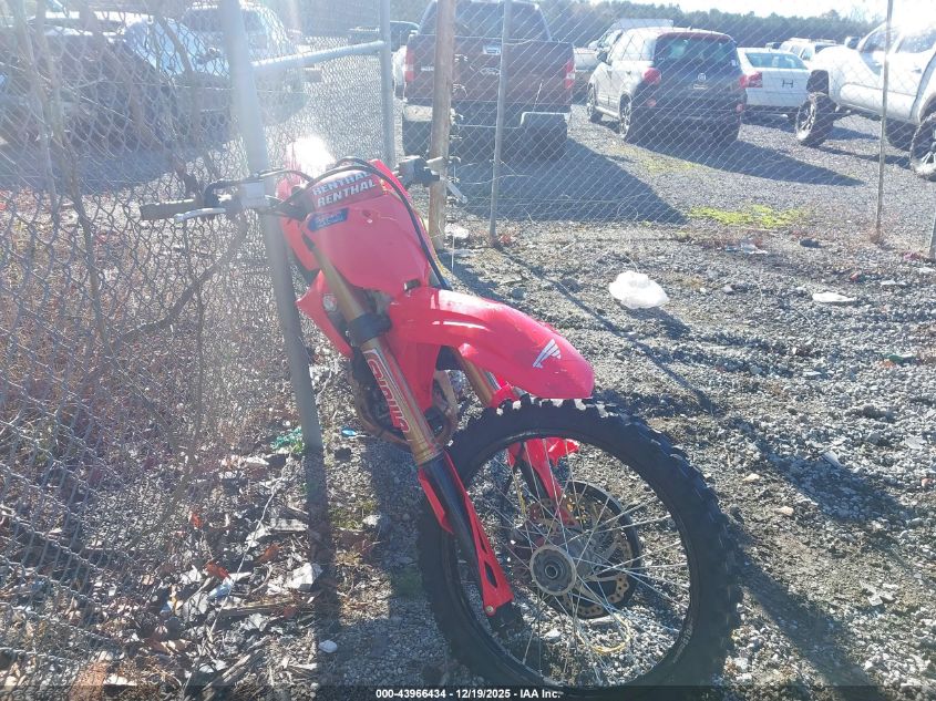 2026 Honda Crf450 Rwe VIN: JH2PE1133TK700013 Lot: 43966434